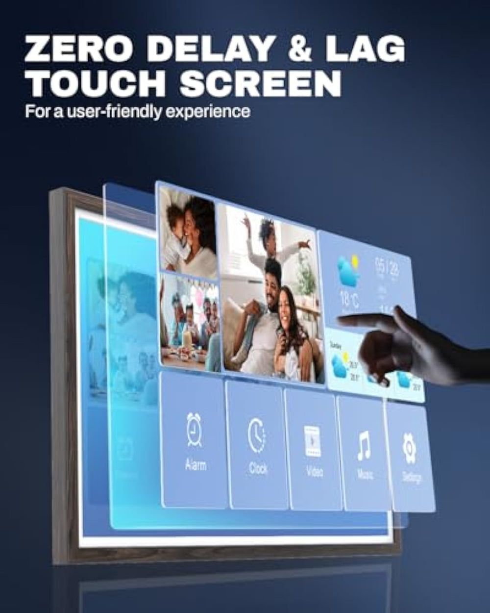 32 Dark Wood(32''丨FHD) Touchscreen