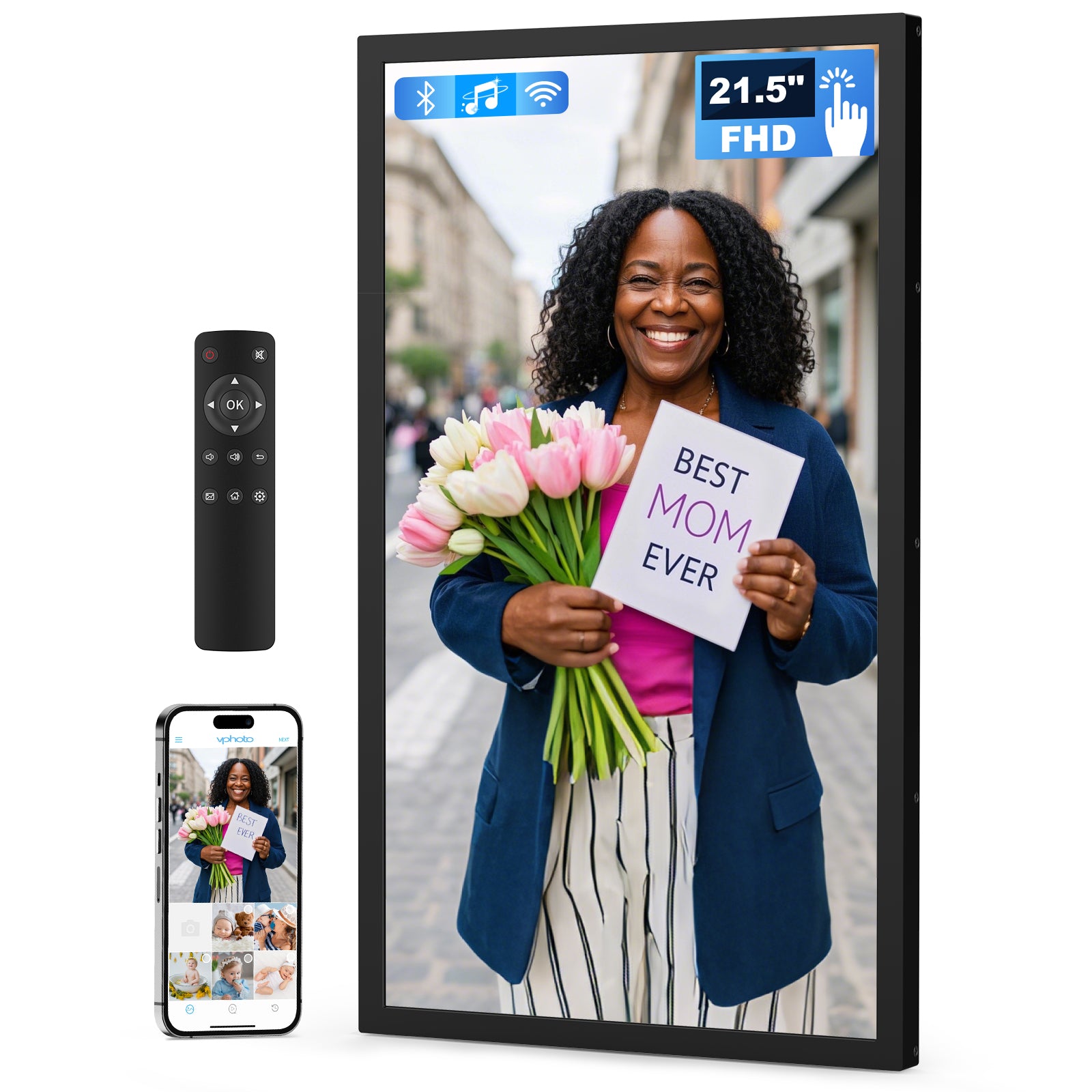 21.5 Black(21.5''丨FHD) Touchscreen