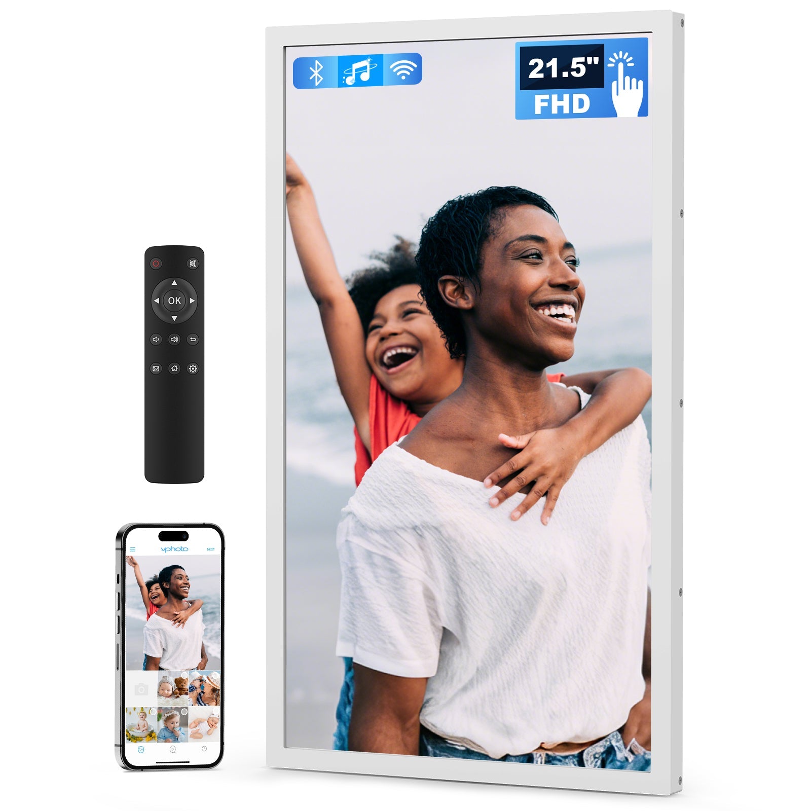 21.5 White(21.5''丨FHD) Touchscreen