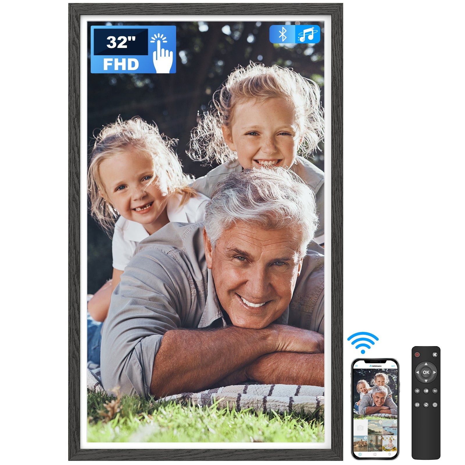 32 Black Wood(32''丨FHD) Touchscreen