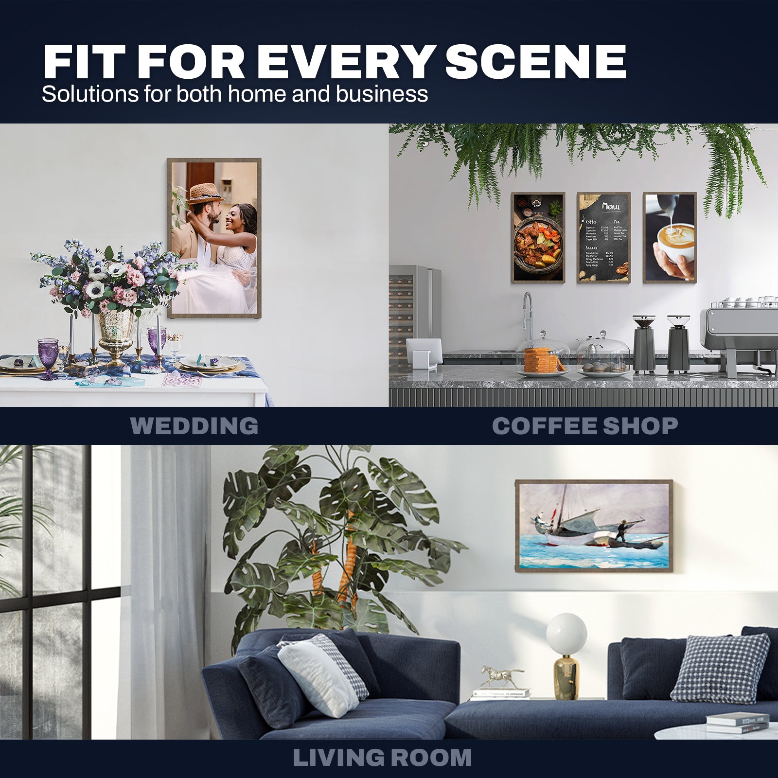 21.5 Dark Wood(21.5''丨FHD) Touchscreen