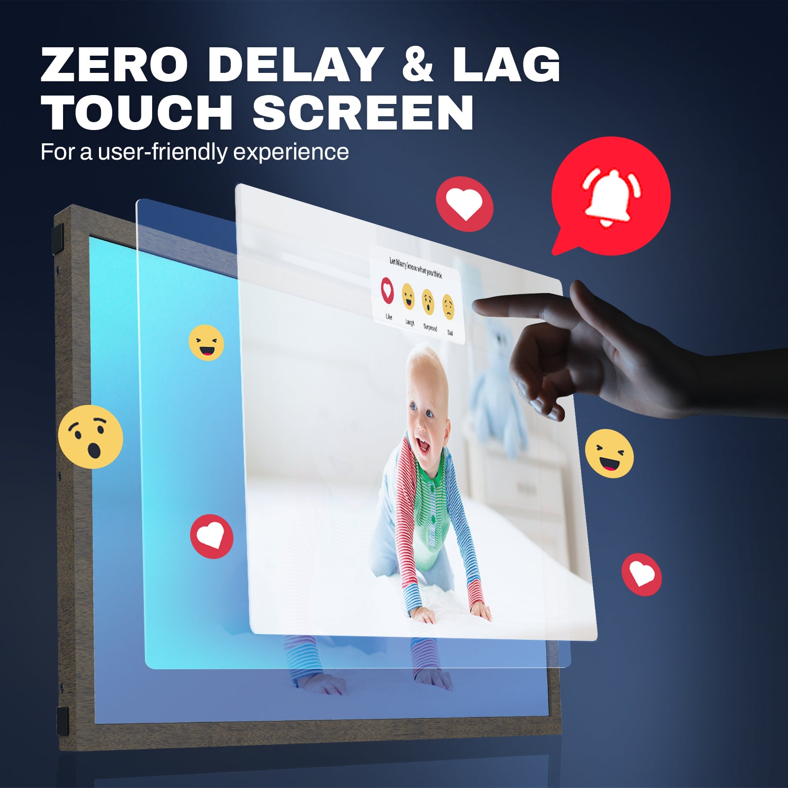 21.5 Dark Wood(21.5''丨FHD) Touchscreen