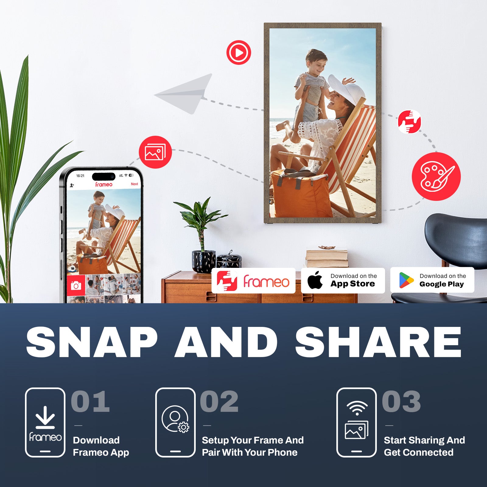 21.5 Dark Wood(21.5''丨FHD) Touchscreen