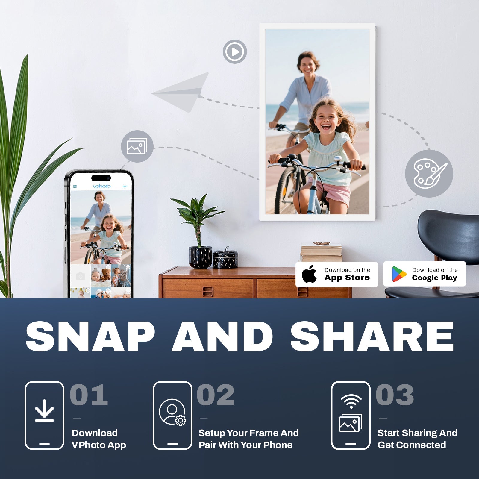 24 White (24'' | FHD) Non-Touch