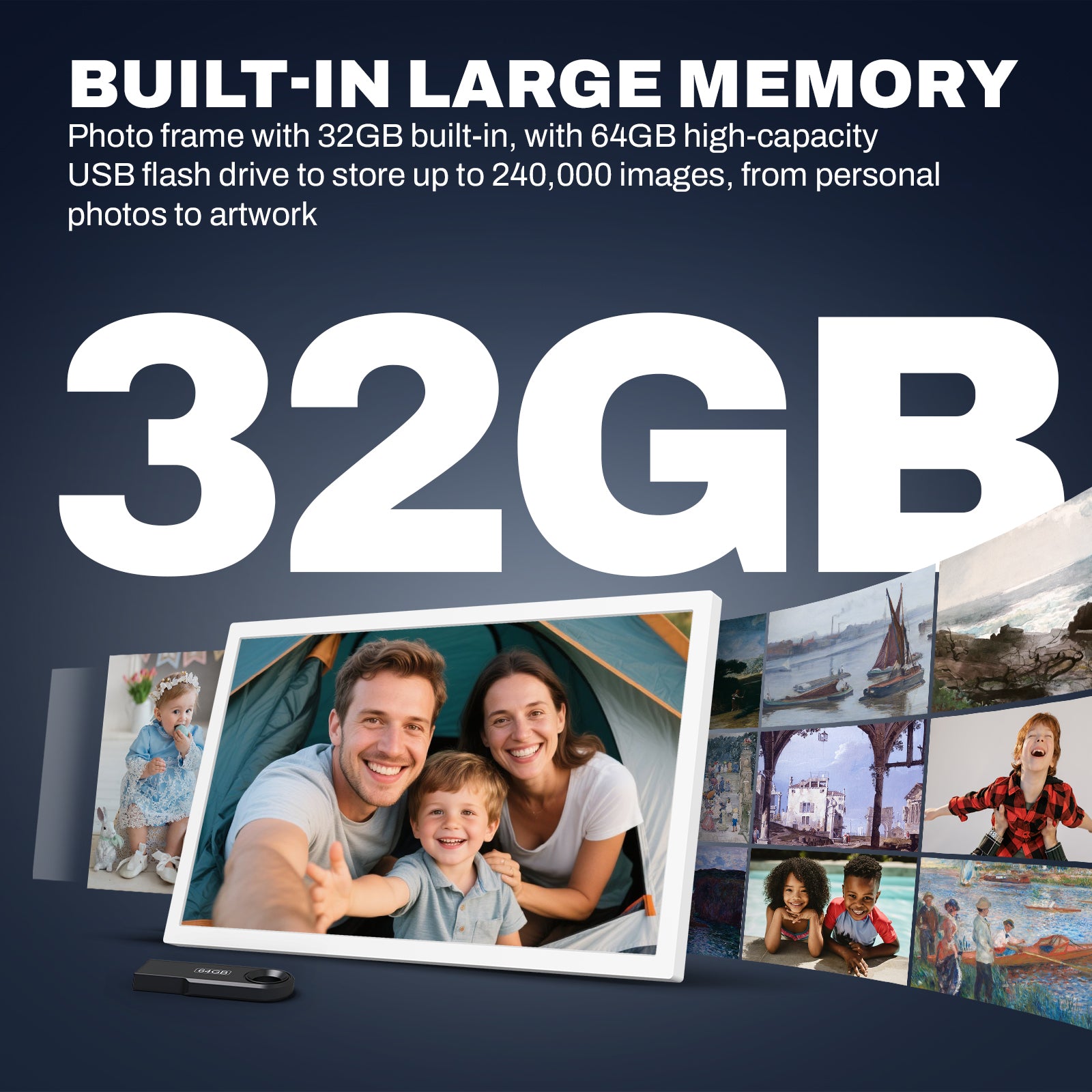 24 White (24'' | FHD) Non-Touch