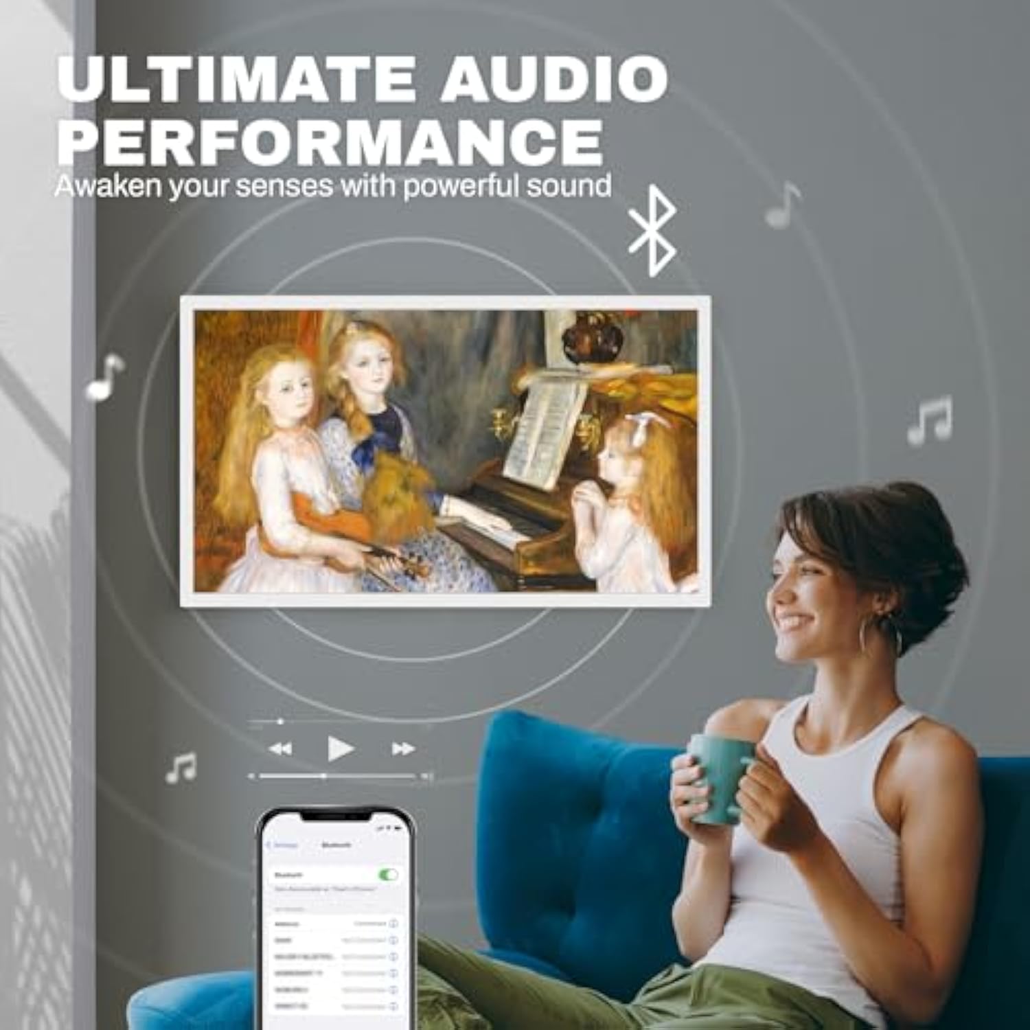 32 White(32''丨FHD) Non-Touch