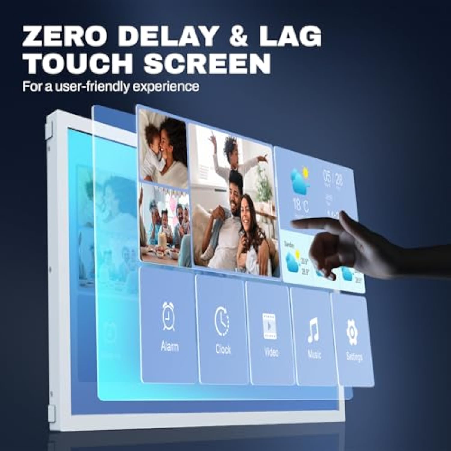 21.5 White(21.5''丨FHD) Touchscreen