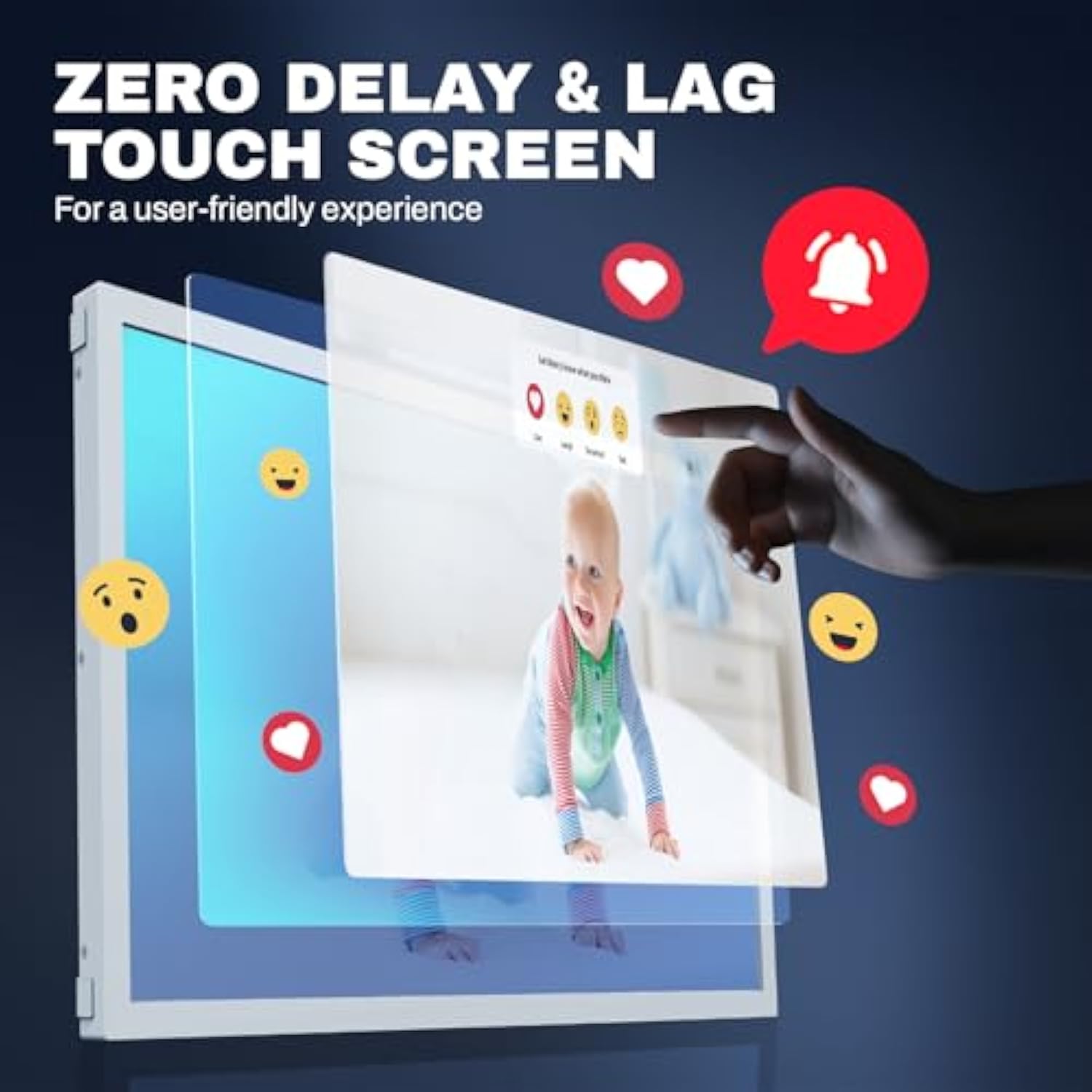 FRAMEO 21.5 White(21.5''丨FHD) Touchscreen