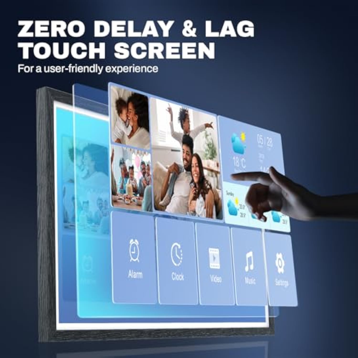 32 Black Wood(32''丨FHD) Touchscreen