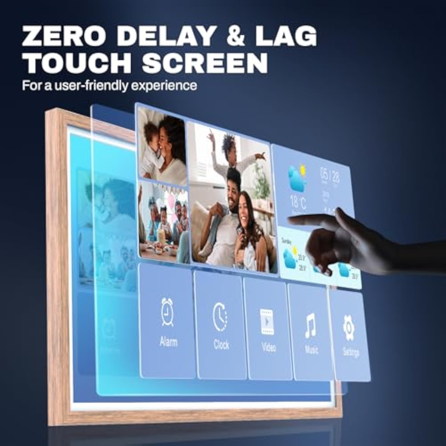 32 Light Wood(32''丨FHD) Touchscreen