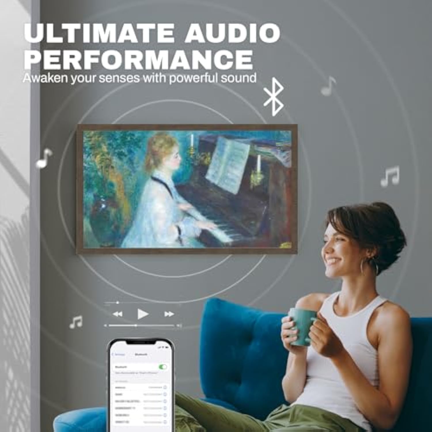 32 Dark Wood(32''丨FHD) Non-Touch