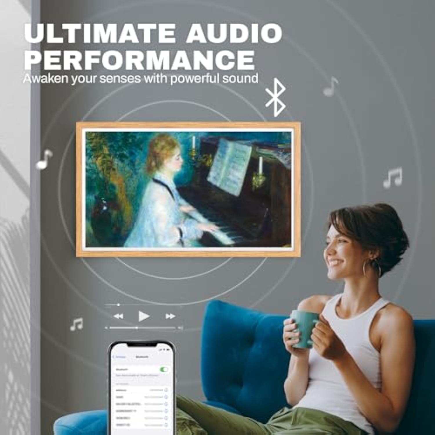 32 Light Wood(32''丨FHD) Touchscreen