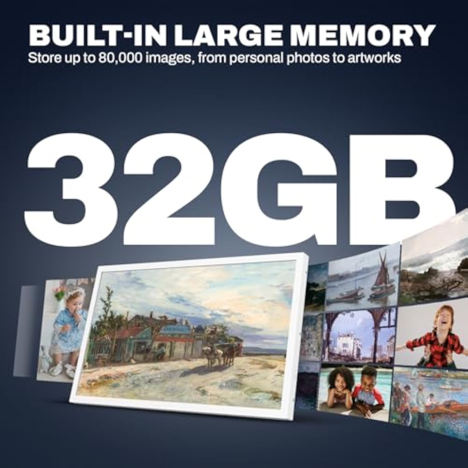 FRAMEO 21.5 White(21.5''丨FHD) Touchscreen