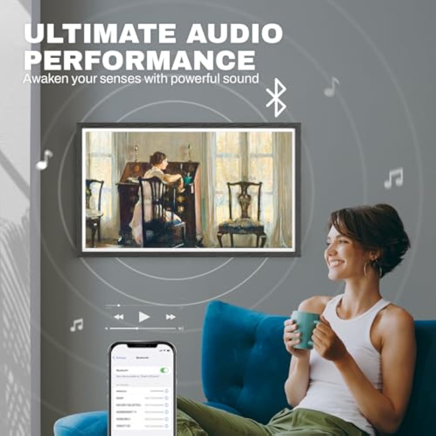 32 Black Wood(32''丨FHD) Touchscreen