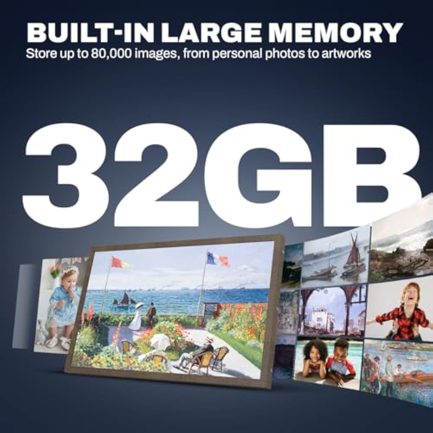 FRAMEO 21.5 Dark Wood(21.5''丨FHD) Touchscreen