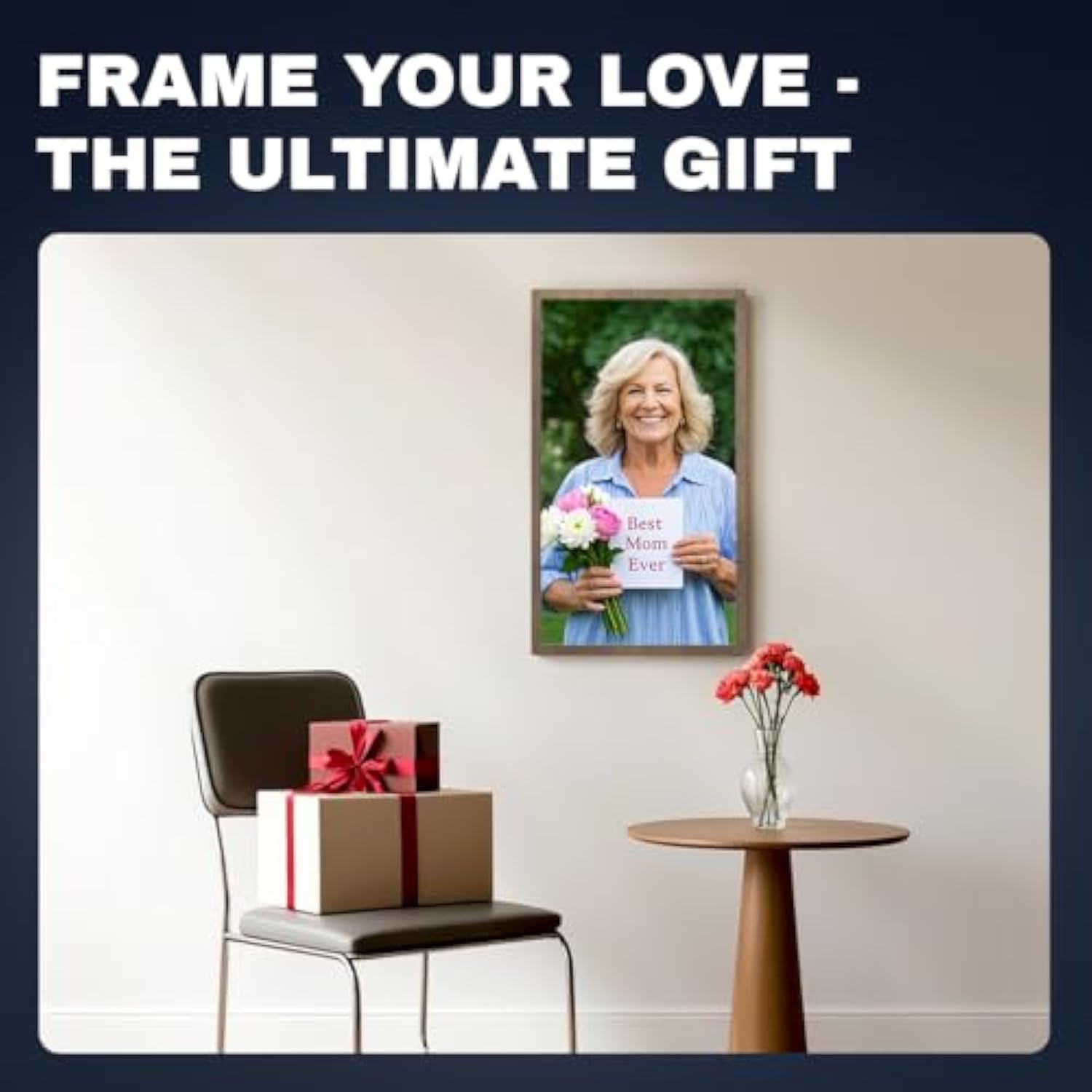 FRAMEO 21.5 Dark Wood(21.5''丨FHD) Touchscreen