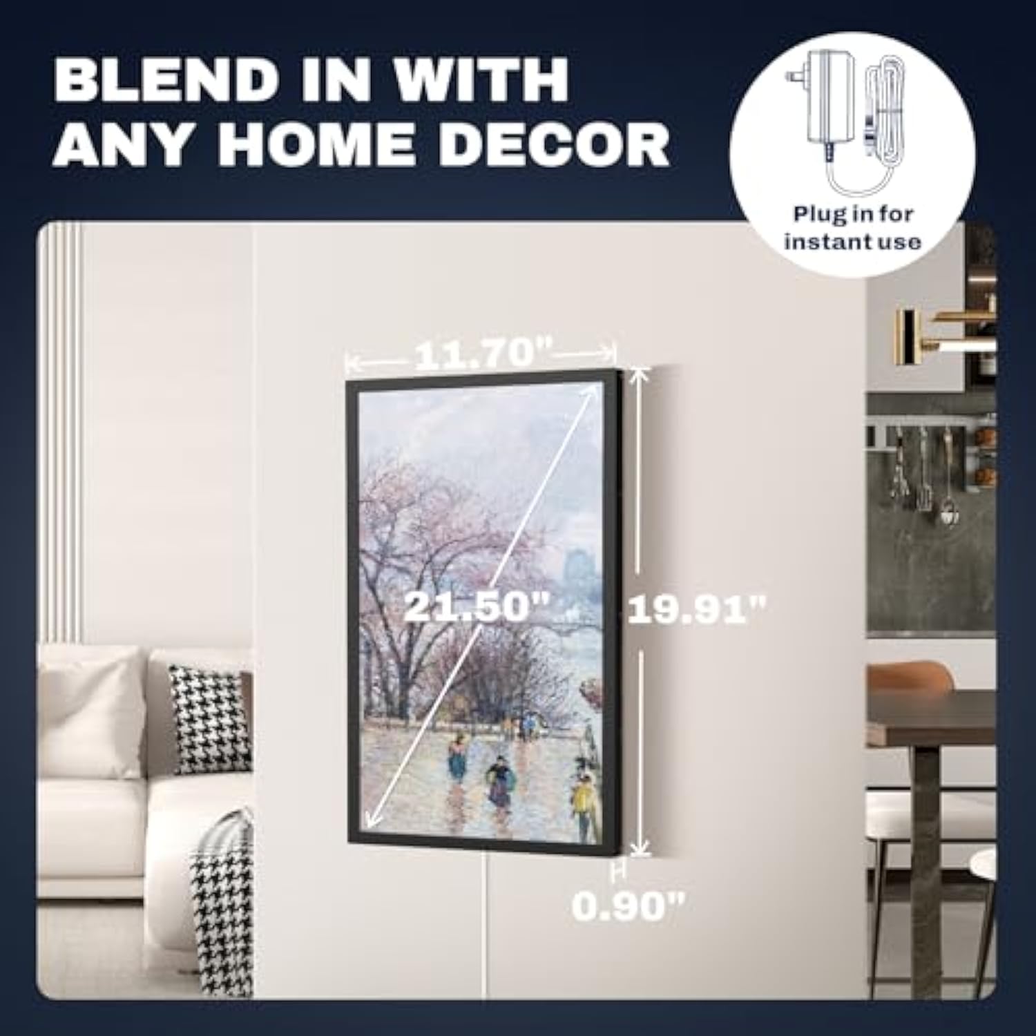 FRAMEO 21.5 Black(21.5''丨FHD) Touchscreen