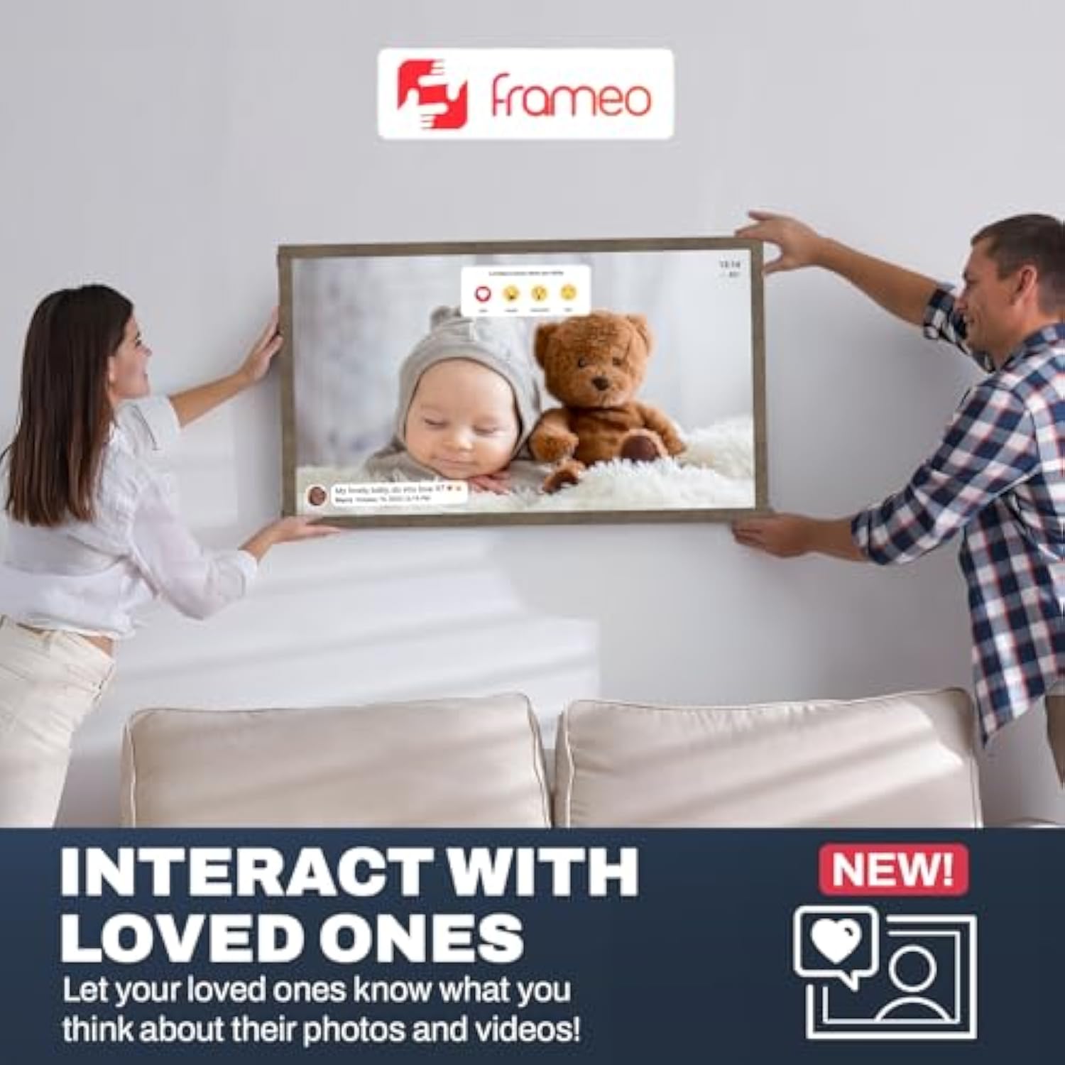 FRAMEO 21.5 Dark Wood(21.5''丨FHD) Touchscreen