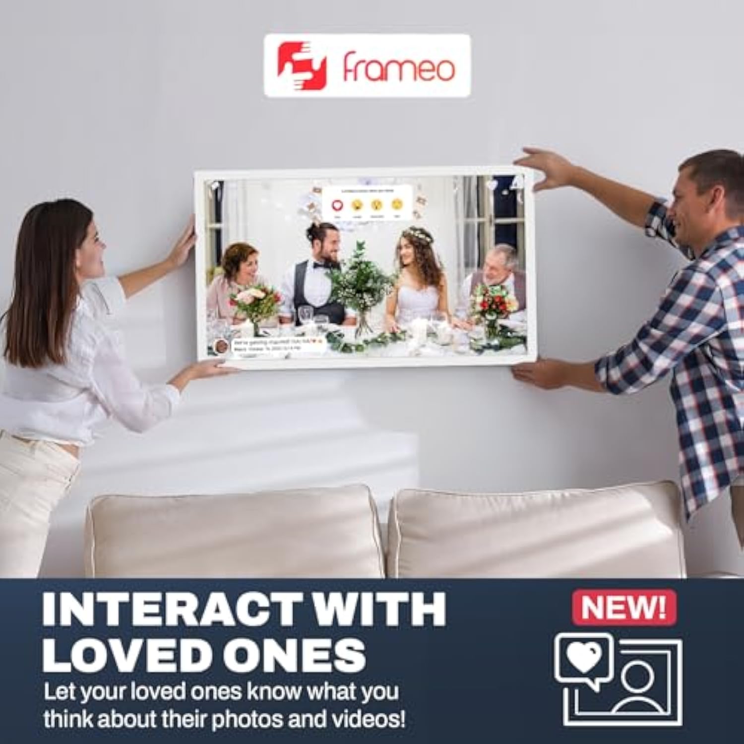 FRAMEO 21.5 White(21.5''丨FHD) Touchscreen
